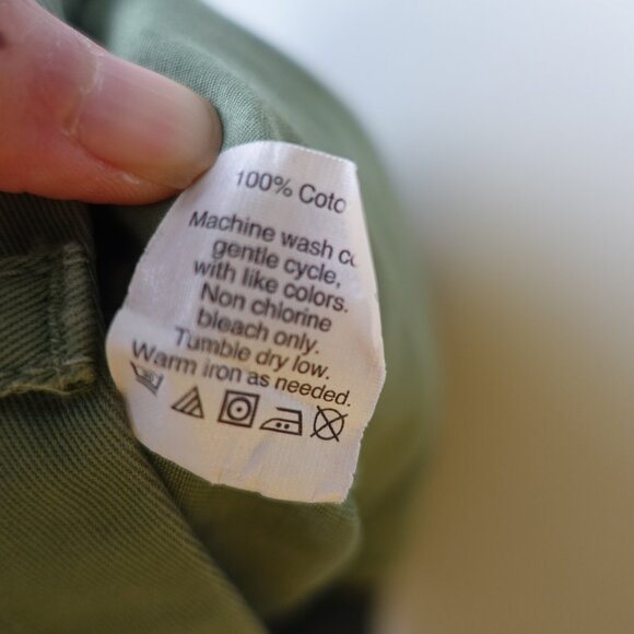 J.Crew JCrew #682925 Cotton Green 5" inseam Chino Shorts 4 - Picture 6 of 9